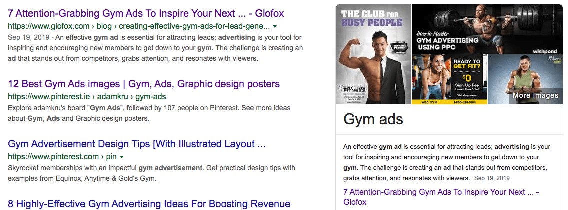 fitness-seo-keywords